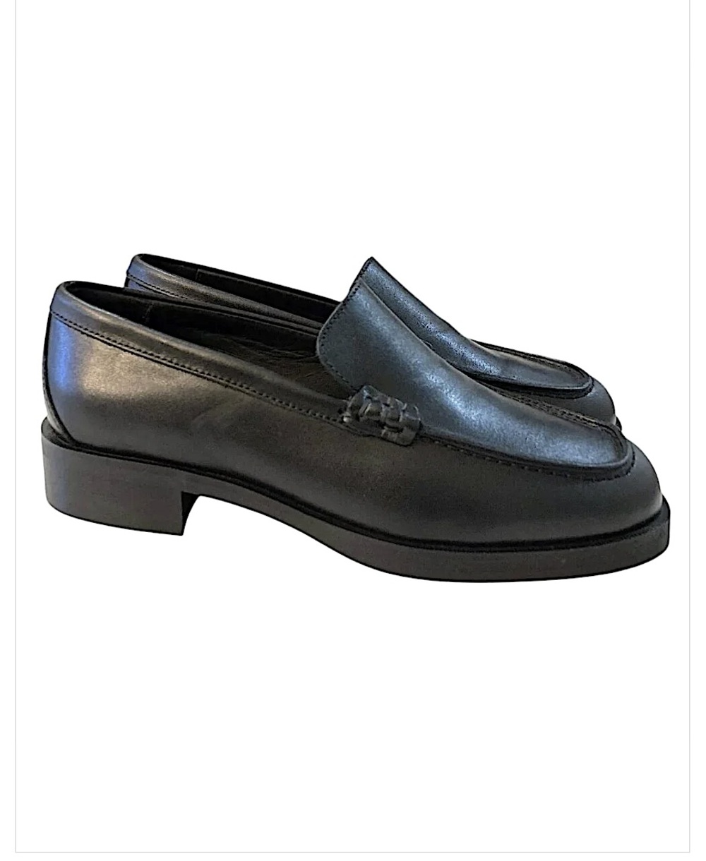 NWOB COS Leather Loafers 9 Black